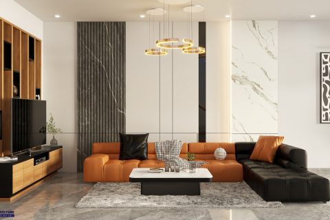 Thiết kế nội thất biệt thự Trần Thái Tông Nam Định